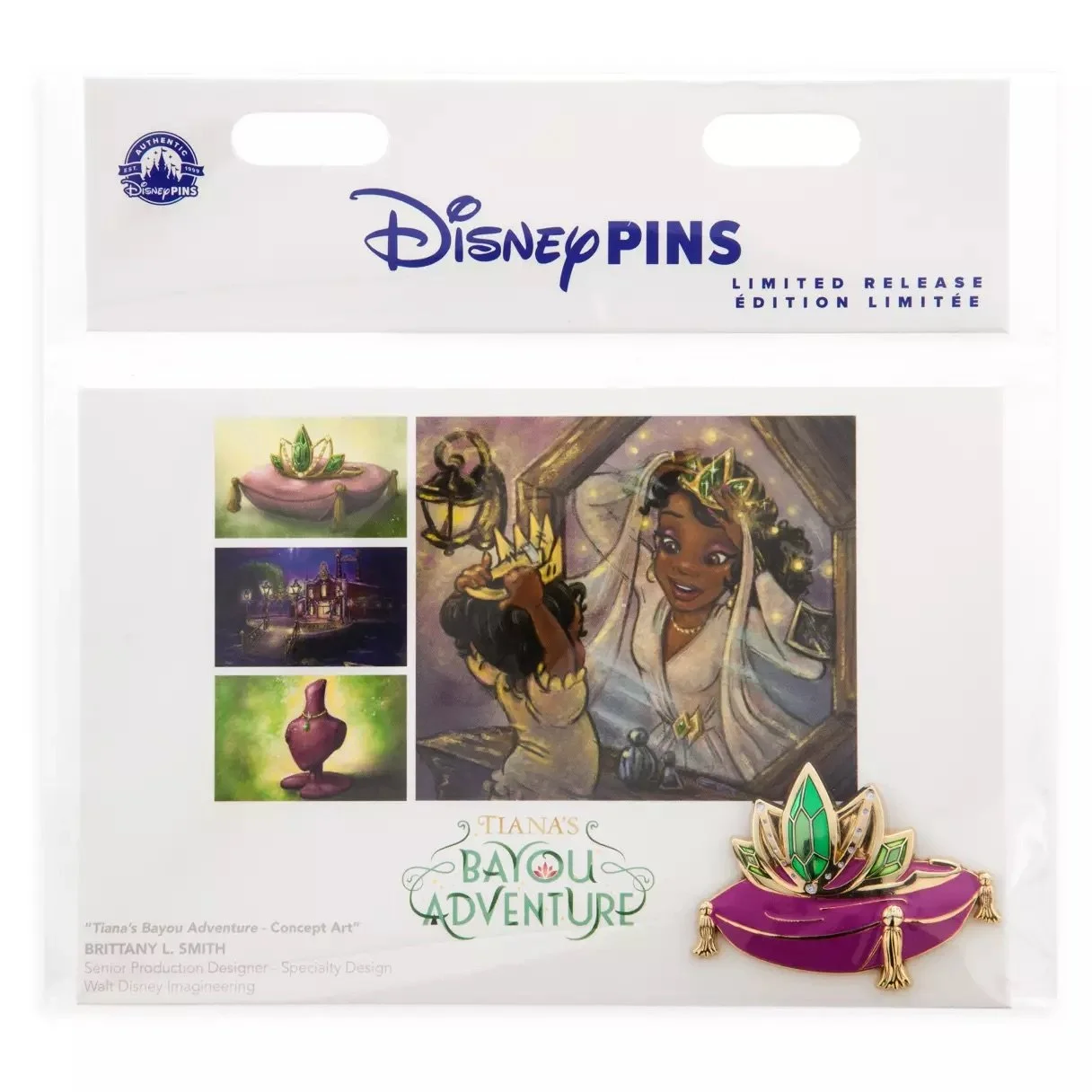 tiana商品 Tiana's Bayou Adventure Pin on shopDisney — EXTRA MAGIC MINUTES